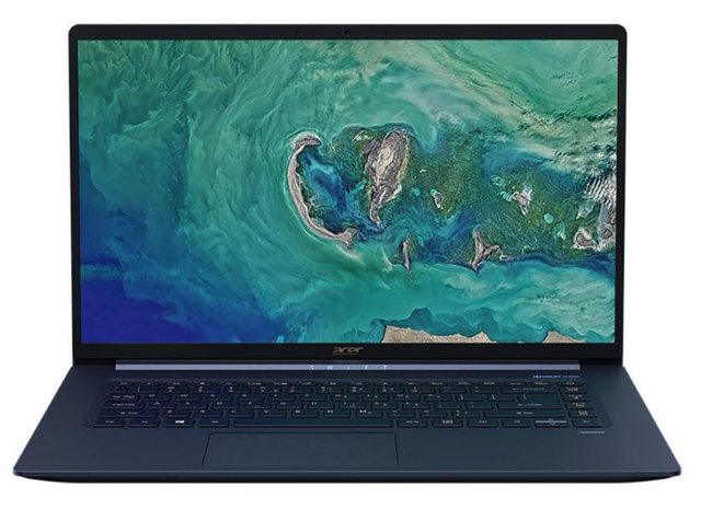 Анонс Acer Swift 5: ультратонкие и очень легкие ноутбуки по цене от 999 евро